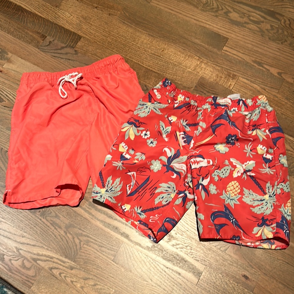 Men’s bathing suits Small polo & old navy